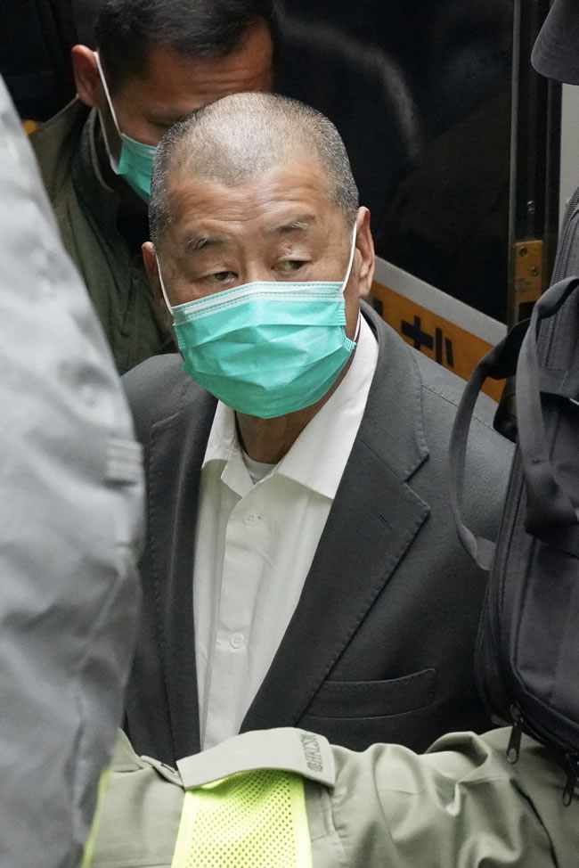 156天审讯 黎智英案结案陈词 纽时：命运取决北京、川普