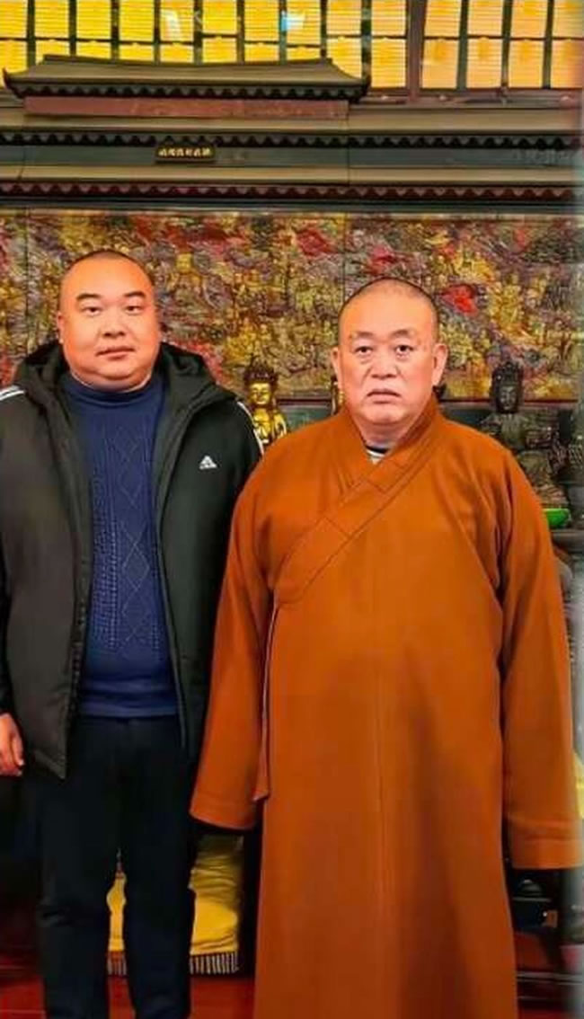 任少林寺多职、也是股东的释永（金花群）信胞弟 联繫不上了